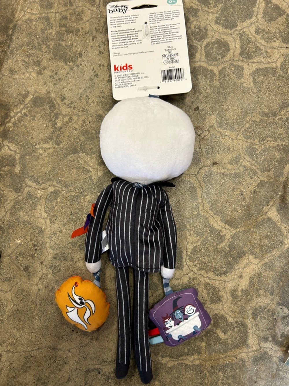 Disney Baby The Nightmare Before Christmas Jack Skellington Activity‎ Toy 0+ - Picture 2 of 4